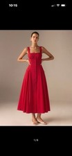 Commense Cotton Blend Button-Front Maxi Dress XL NWT picture