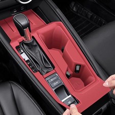 Center Console Armrest Cover for Honda Accord 2023-2025 Red Full-Wrap Silicone picture
