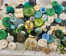 250 Buttons - Mostly Vintage from Estate Collection - #13 picture