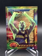 CHRIS WEBBER 1993-94 TOPPS FINEST RC WARRIORS #212 picture