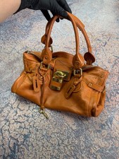 Chloe Paddington Large Tan Leather Satchel Bag picture