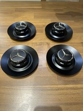 New 4x Black Mercedes Benz Center Caps G63 G550 G Wagon AMG Wheels A0004003400 picture
