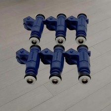 Set (6) OEM Bosch 0280156014 Fuel Injectors Mercedes C240 E320 CLK320 Crossfire picture