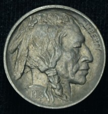 1913 5C Type 1 Buffalo Nickel BU ~ 26099 picture