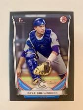 2014 Bowman Draft Kyle Schwarber Black Parallel 1st DP2 SP Asia Edition Cubs picture