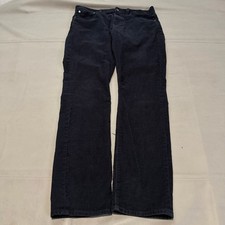 J. Crew Style 250 Men Corduroy Pants Navy Slim Straight 33x32 Preppy Casual-5974 picture