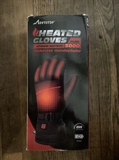 MOVTOTOP 5000mAh 3 Levels Rechargeable Heated Gloves Winter  NEW O picture