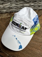 Ironman World Championship Hat Boco Gear Kona Hawaii Tribal 5 Panel Moisture picture