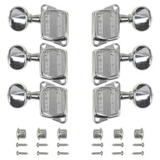Kluson 3+3 Plus Series Tuners, Chrome (KPLUS-3-C) picture