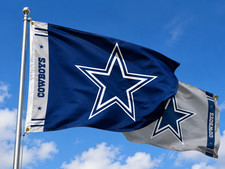 Dallas Cowboys Flag True Double Sided-3x5 Best Quality 🔥🔥🔥 picture
