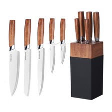 5-Pc Ultra Sharp Knife Set, High Carbon Stainless Steel, Ergonomic Handle picture