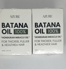 Azure 100% Batana Oil, Honduran Miracle Oil Thicker Fuller Hair 4oz / 2 Packs picture
