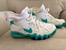 Vintage 90s Nike Air Max 2 Strong White Atomic Teal Size 8 US No Box Shoes picture