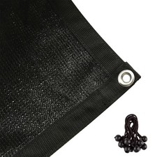 Shatex 90% Shade Fabric Shade Fabric Sun Shade Cloth with Grommets for Pergol... picture