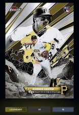 DIGITAL Topps Konnor Griffin Finest Smashing Through Legendary /18 picture