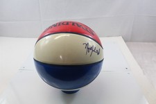 Nazr Mohammed 12 Detroit Pistons NBA Arena Exclusive Autographed Ball Vintage picture
