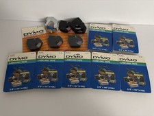 NOS Vintage Dymo Labeling Tape 3/8”x144