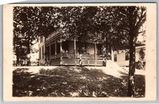 c.1920s Historic Residence Home Kansas City MO Real Photo Postcard RPPC picture