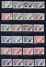FRANCE MOROCCO 1951 LOUSTAU NEW HOSPITAL IN OUJDA 10 FRANCS 25 ENGRAVED IMPERF picture
