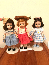 💚 LIT OF 3 ADORABLE 1950’s-1960’s MADAME ALEXANDER KINS WENDY WALKER DOLLS picture