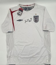 England 2006/2007 Home John Terry Signed Authentic Umbro Soccer Jersey picture
