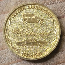 Lincoln Mercury Edsel 1/10 10k GF Employee Appreciation Lapel Pins picture
