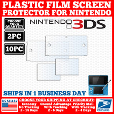 Film Plastic Screen Protector For Nintendo 3DS - Original 3DS - N3DS - 2010/2011 picture