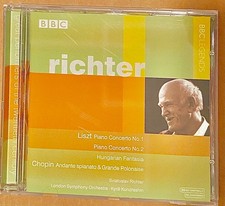 S. Richter, K. Kondrashin - Liszt piano concertos 1 & 2 (CD, BBC, 2000) NMint picture