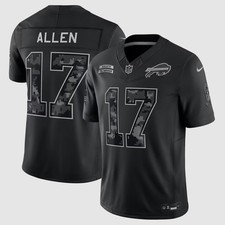 Men's Buffalo Bills Black 2026 Salute to Service Limited Custom Stitched picture