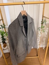 Talbots textured black and white blazer NWTs SIZE 6 picture