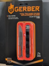 Gerber Vital Big Game Replacement Blades Blunt Tip 31-003086 - Pack of 5 NEW picture
