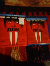 Tusk (Blu-ray, 2014) Michael Parks Justin Long w/Slipcover RARE OOP** picture