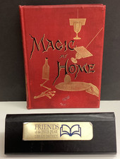 ANTIQUE 1891 MAGIC AT HOME A Book of Amusing Science/ Prof Hoffmann 112 Illustr. picture