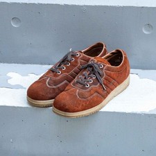 1970s Vintage USA Suede Sneakers Men’s (9EE)  Almost Deadstock picture