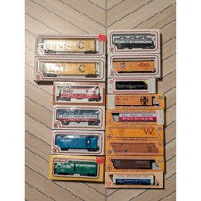 Bachmann Tyco Mehano HO Scale Model Train Freight Car Lot 15pc Multicolor picture