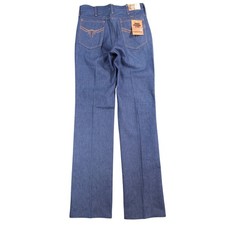 Maverick Vintage 70s Jeans Mens 32L Blue Cotton Denim Made in USA NOS NWT picture