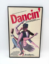 1978 Bob Fosse Dancin Broadway Poster Broadhurst Theatre Bob Gill Original 14x22 picture