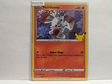 Pokemon TCG Scorbunny 16/25 Holo picture
