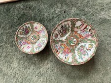 Lot Of 2 Early 19th Century Famille Rose Plates picture