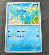 Pokemon 151 Horsea Common Card 116/165 NM picture