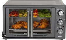 Oster Extra-Large 42L French Door Countertop Toaster Oven, 6-In-1 Air Fryer Oven picture