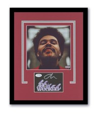 The Weeknd Autographed Signed 11x14 Custom Framed Photo After Hours ACOA picture