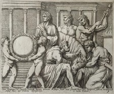 Important 17th-Century François Perrier (1590–1650) Etching Classical Antiquity picture