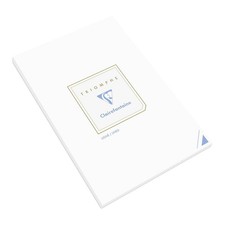 Clairefontaine Triomphe Blank Writing Paper Tablet, A4, 90g, 50 Sheets, White picture