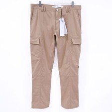 IRO Cargo Pants Rhosco Relaxed Fit Mens 52 US42 NEW Khaki Beige Cotton $460 picture