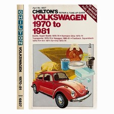 Vintage Chilton’s Repair & Tune-Up Guide: Volkswagen 1970-1981 Paperback picture