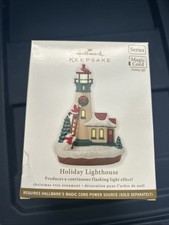 HALLMARK 2012 HOLIDAY LIGHTHOUSE # 1 IN SERIES ORNAMENT picture