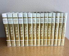 15 World Topics Year Book Yearbooks 1996-2010 Hardcover Books New, 2 Sealed picture