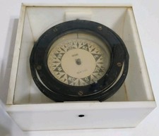 Antique E.S.Ritchie & Sons Boston Nautical Marine Compass Negus  picture