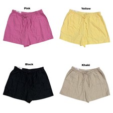 Gap Women's Lightweight Comfortable Fit Linen Pull-On Short picture
